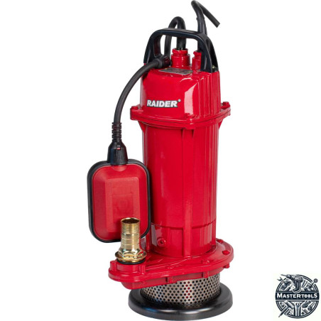 RAIDER Pompa submersibila apa murdara 370W,1",34 l/min, refulare 14 m
