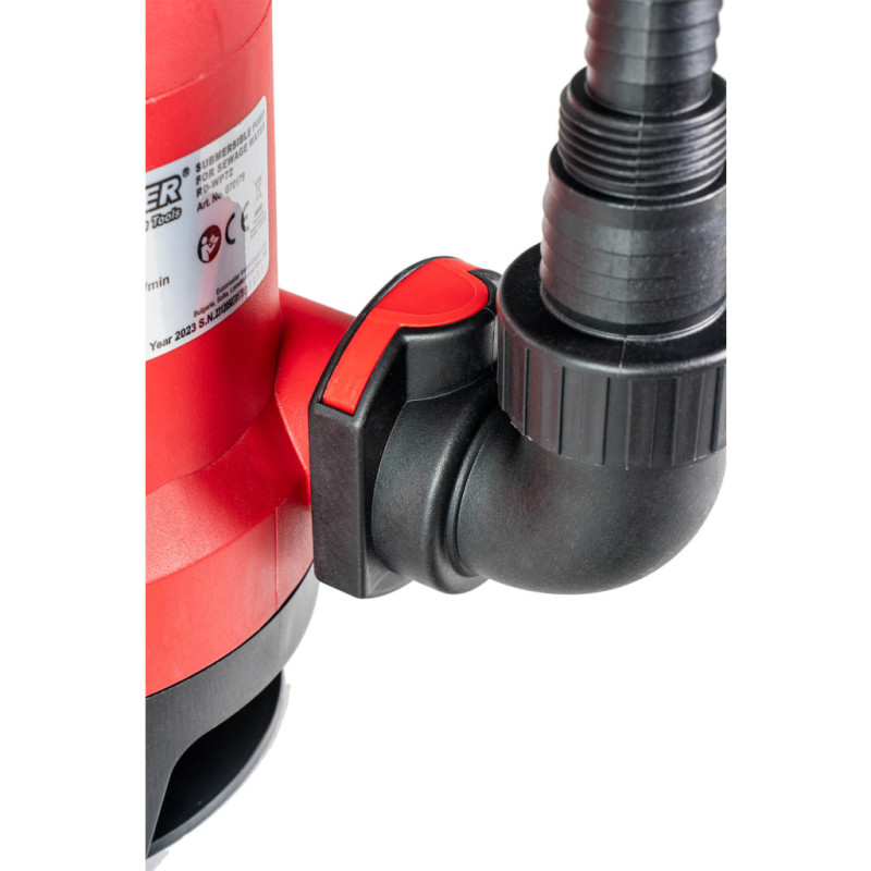 RAIDER Pompa submersibila apa murdara 750W, 1", 233L/min, 8m,35mm,360°
