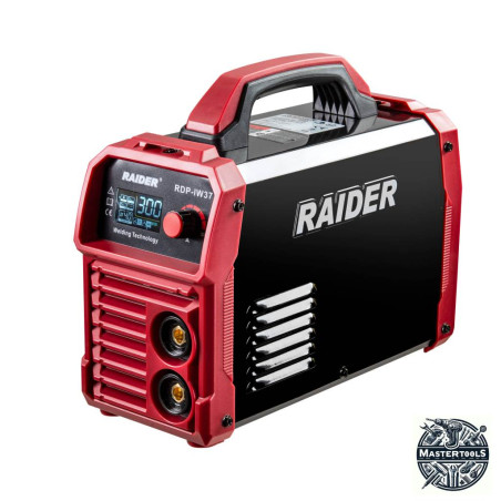 RAIDER Aparat de sudura tip inverter 300A, diametru electrod 1.6–5 mm