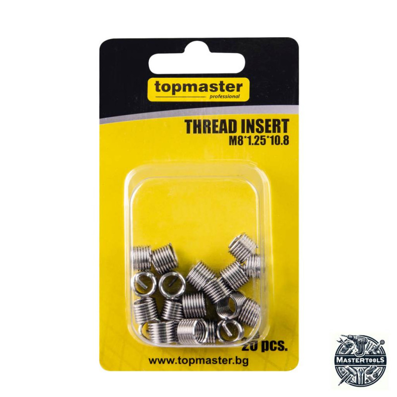 Top Master Pro Set 20 de filete M8*1.25*10.8