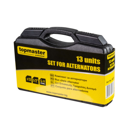 Top Master Pro Set chei alternator, 13 elemente