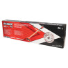 RAIDER Trimmer pliabil compatibil cu Li-Ion 20V, 4Ah cu lama/mosor