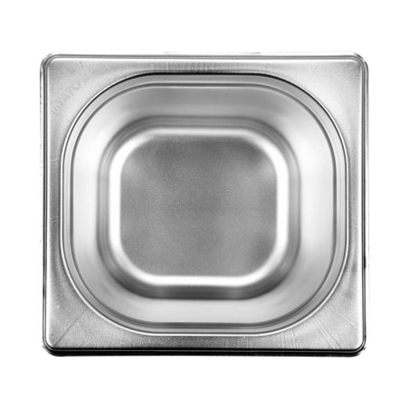 YATO GASTRO Tava gastronorm Inox, 3.4 l, 17.6 cm, Argintiu, GN 1/6