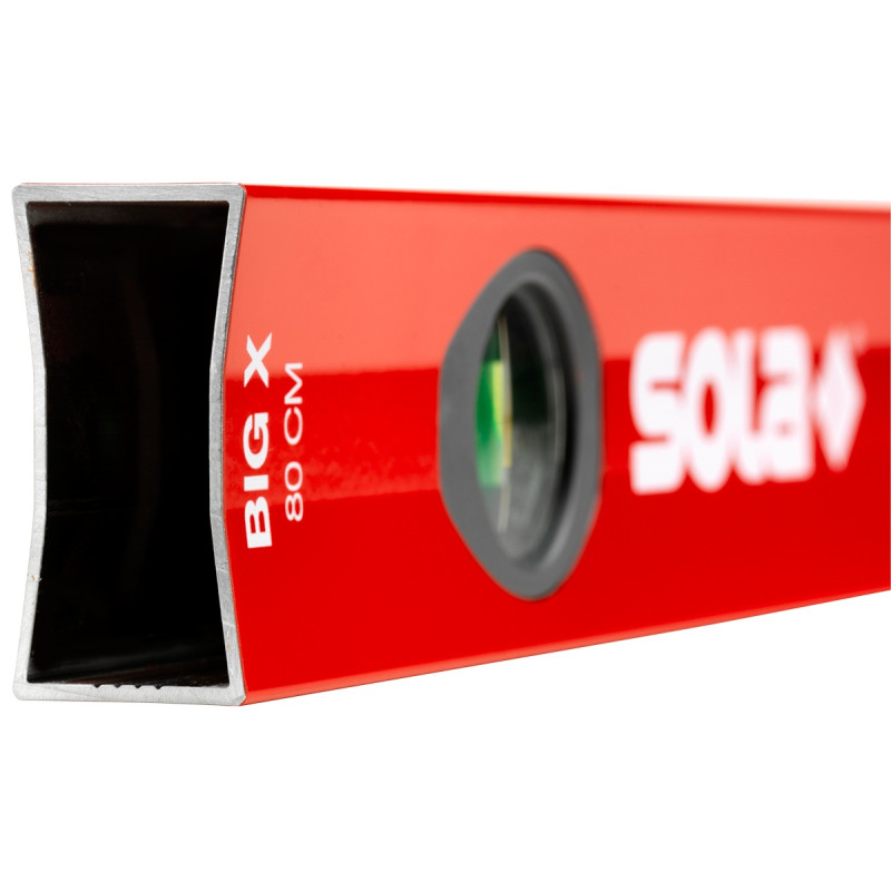 Nivelă cu bula ( Boloboc ) cu profil tubular BIG X, 40cm - Sola-01370501