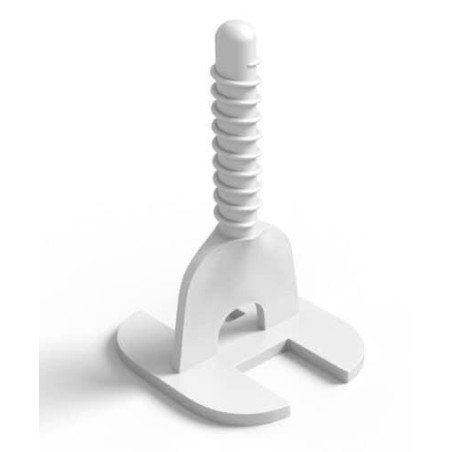 Distantiere autonivelare TWIST pt. gresie, faianta si placi - Rost de 1.5 mm - 100 buc