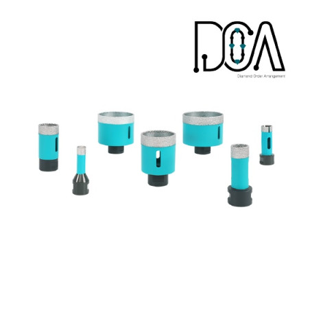 Carota diamantate pt. gresie portelanata & piatra - umpluta cu ceara, diam. 6mm PREMIUM