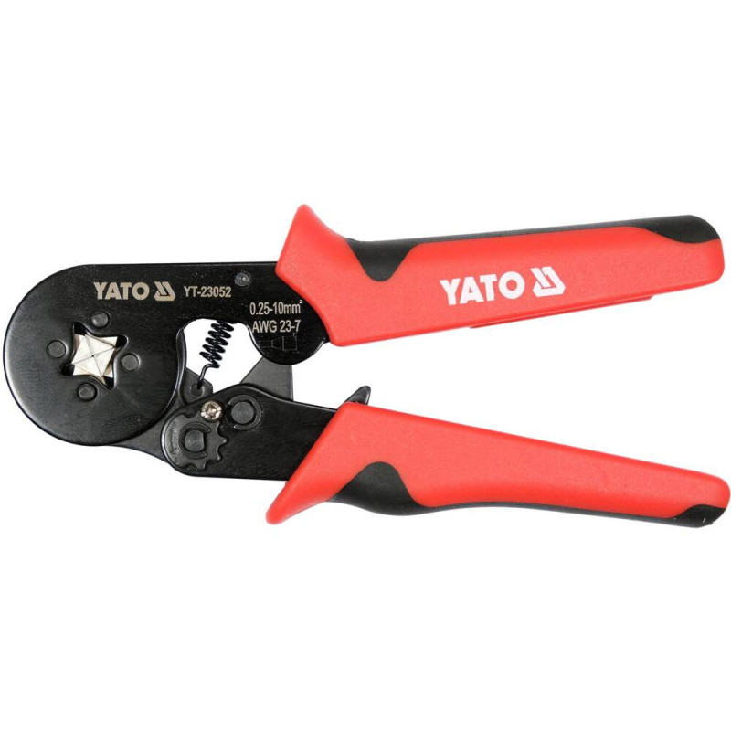 YATO Cleste sertizare cu 1200 pini, 0.25-10 mmp, cutie organizatoare