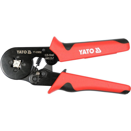 YATO Cleste sertizare cu 1200 pini, 0.25-10 mmp, cutie organizatoare
