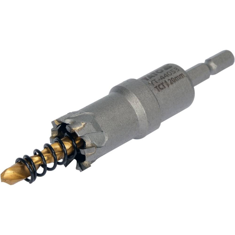YT-44053 YATO Carota TCT pentru metal, diametru 20 mm, hex 1/4