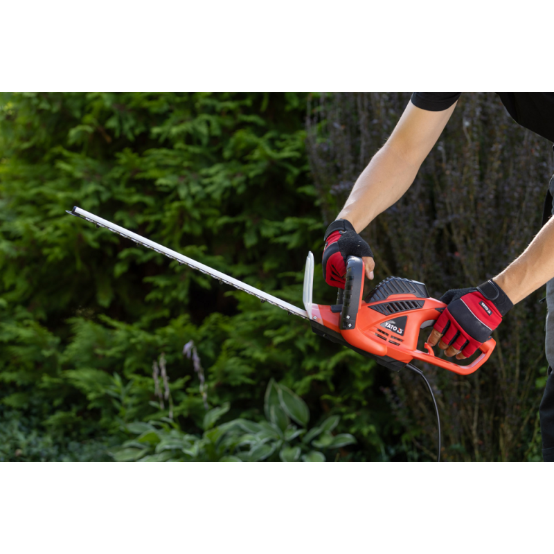 YATO Foarfeca electrica pentru gard viu 600 W, 510 mm, rosu/negru