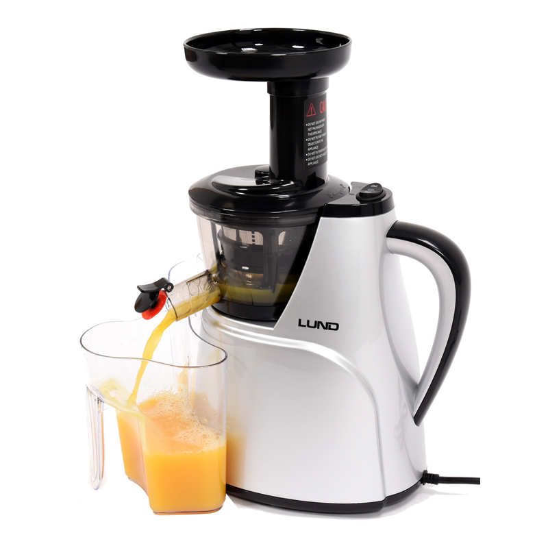 LUND Storcator fructe lent 150W,3 filtre,perie de curatat,Recipient pulpa
