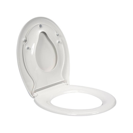 FALA Capac toaleta cu soft close, alb, 2 in 1