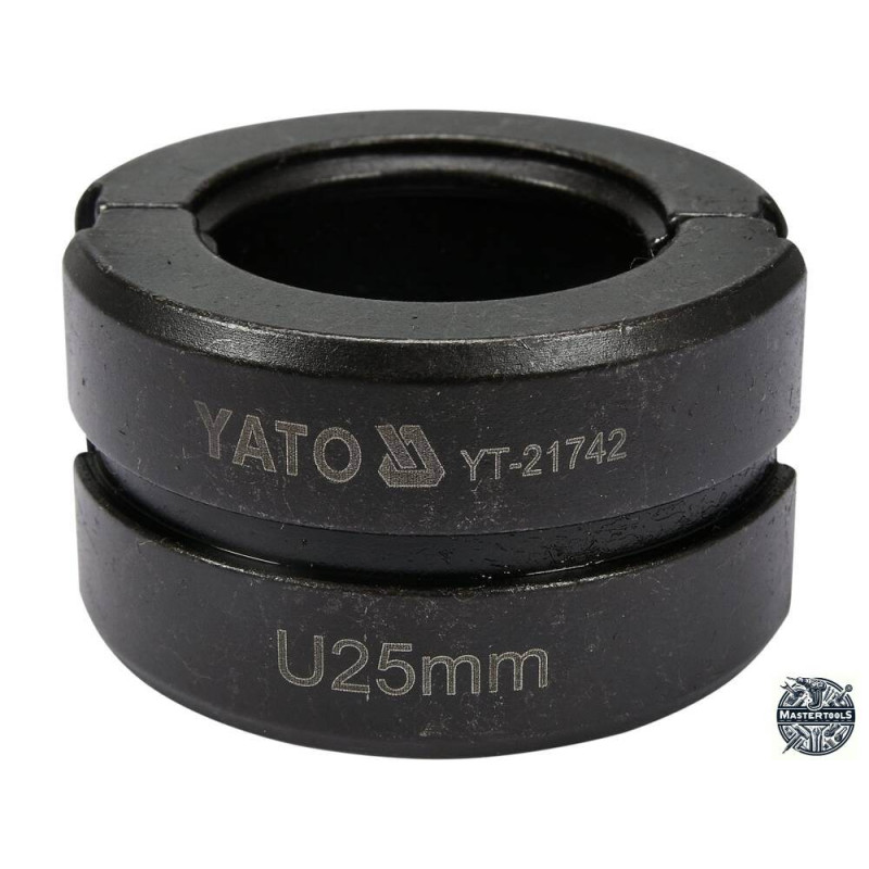 YATO Capat de presare pentru inele interschimbabile, U25 mm compatibile cu YT-21735