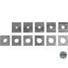 YATO Set 11 matrite interschimbabile, 16-300 mm2 pentru presa hidraulica manuala YT-22862
