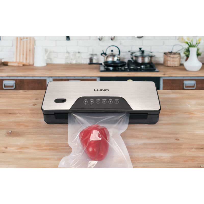 LUND Aparat vidat produse alimentare, putere 130W