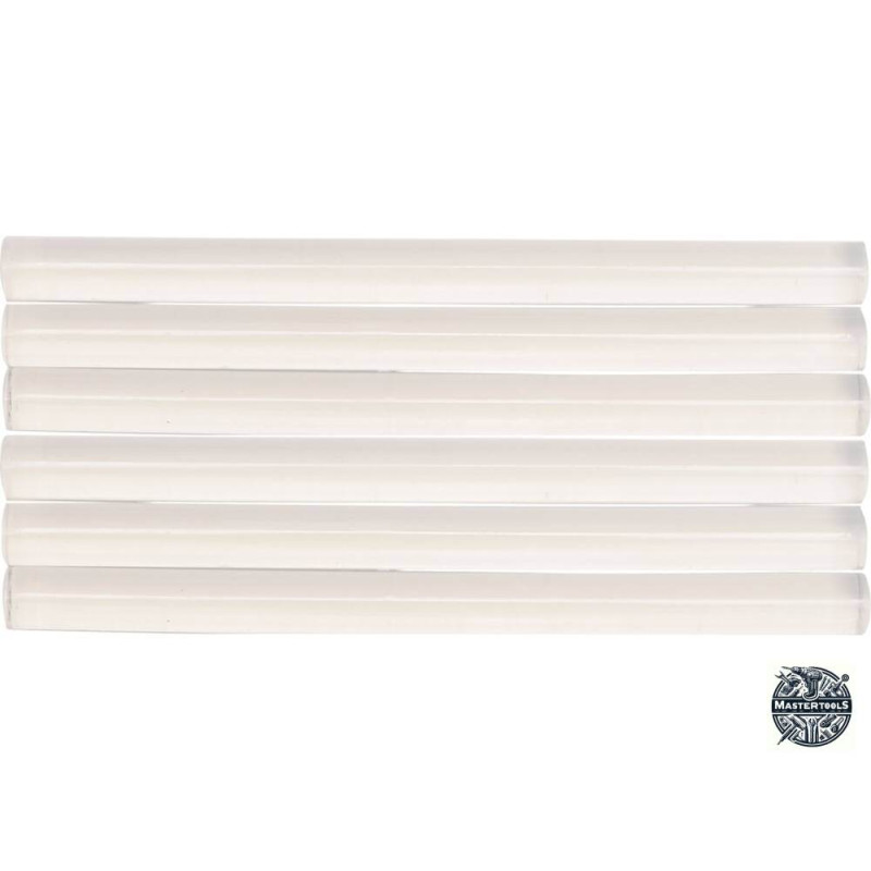 STHOR Set 6 batoane de lipici, 11 mm x 100 mm, transparent