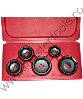 Trusa de chei cu profil jos pentru filtre de ulei cu cartus TOOLHUB