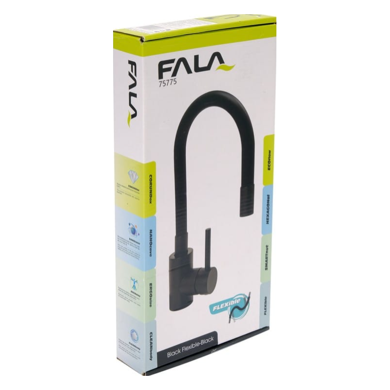FALA Baterie flexibila de bucatarie, neagra