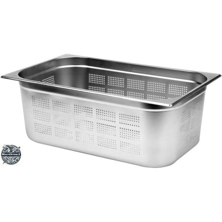 YATO GASTRO Tava gastronorm perforata, Inox, 26l,200mm,Argintiu,GN 1/1