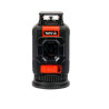 YATO Nivela cu laser verde 10 m, 6 V, IP54