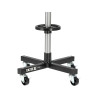 YATO Suport mobil pentru depozitare anvelope, max. 225 mm, max. 100 kg