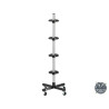 YATO Suport mobil pentru depozitare anvelope, max. 225 mm, max. 100 kg
