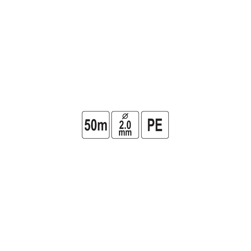 VOREL Sfoara pentru zidarie 2.0 mm, 50 m