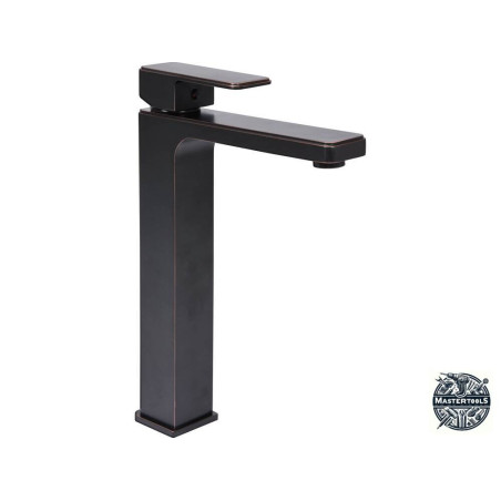 FALA Baterie lavoar inalta + accesorii Retro Black 3