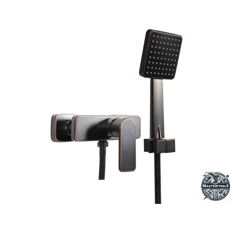 FALA Baterie dus + accesorii Retro Black 3