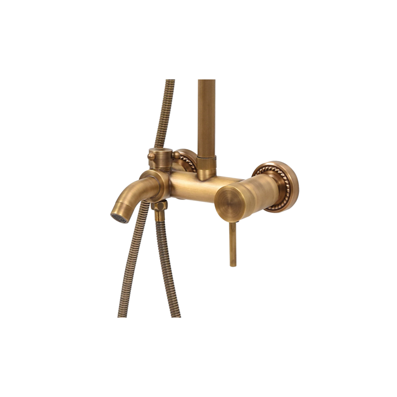 FALA Coloana dus + accesorii Retro Bronze 2