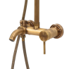 FALA Coloana dus + accesorii Retro Bronze 2