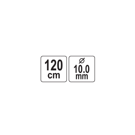 VOREL Antifurt pentru bicicleta 10 x 1200 mm, cu 2 chei
