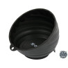 YATO Bol magnetic pentru piese, plastic, diametru 110 mm, negru
