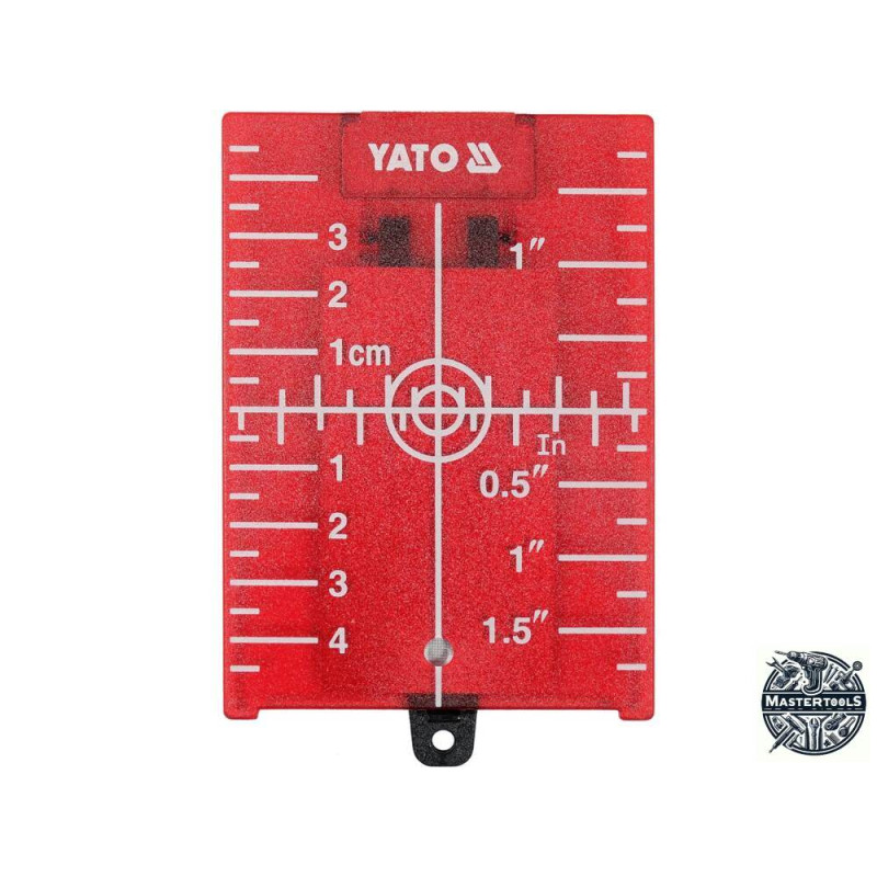 YATO Placa tinta pentru laser rosu