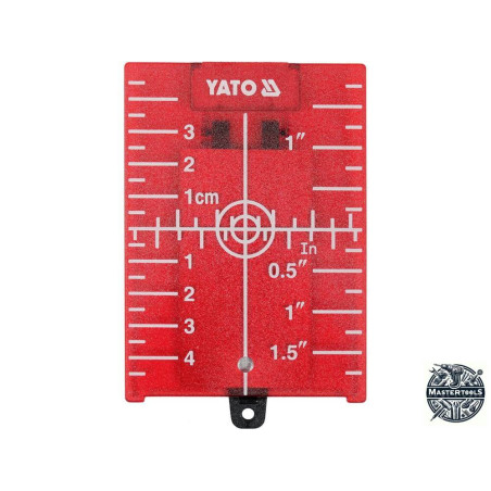 YATO Placa tinta pentru laser rosu