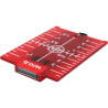 YATO Placa tinta pentru laser rosu