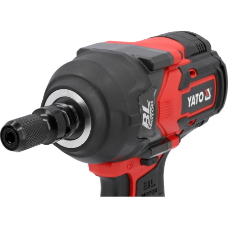 YATO Pistol de impact compatibil cu acumulator Li-Ion 18V,prindere patrat1/2