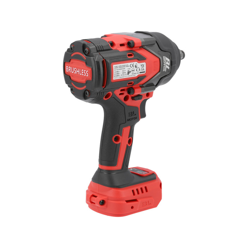 YATO Pistol de impact compatibil cu acumulator Li-Ion 18V,prindere patrat1/2