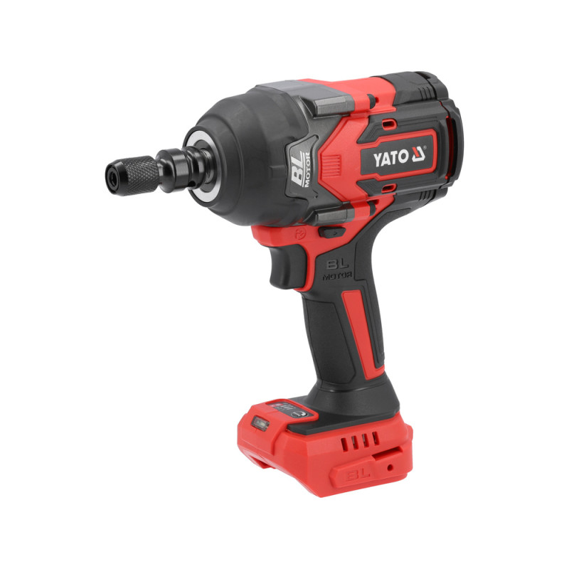 YATO Pistol de impact compatibil cu acumulator Li-Ion 18V,prindere patrat1/2