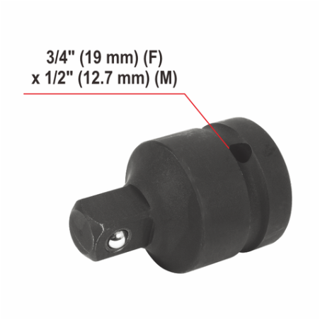YATO Pistol de impact cu acumulator Li-Ion 18V, 6.0Ah, prindere patrat 3/4", 2400 Nm