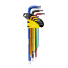 Top Master Pro Set 9 chei imbus hexagonale 1.5-10mm extra lungi COLOR