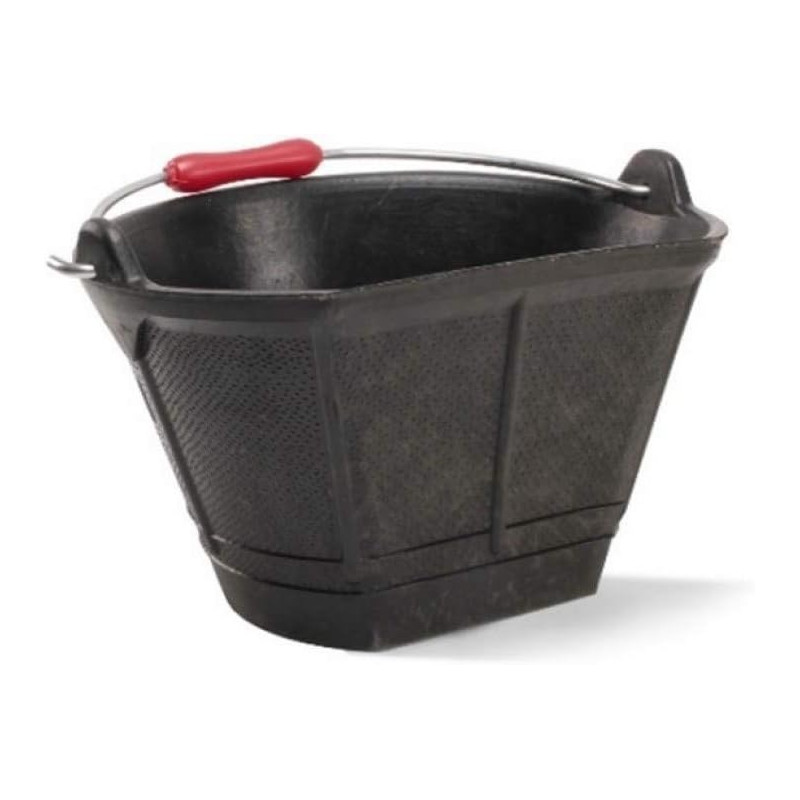 Galeata din plastic cu fata plata si maner, ITALIANO (10 L)