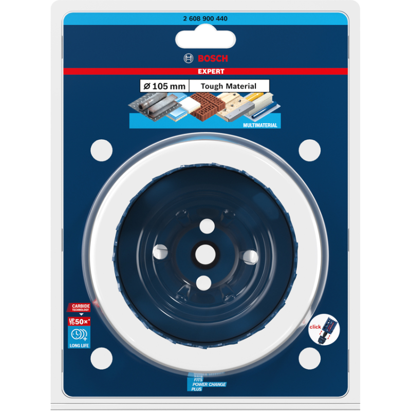 2608900440 BOSCH EXPERT Carota Tough Material 105 x 60 mm