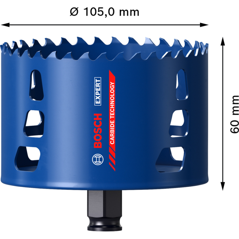 2608900440 BOSCH EXPERT Carota Tough Material 105 x 60 mm