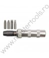 65120 VOREL Surubelnita de impact cu 4 biti