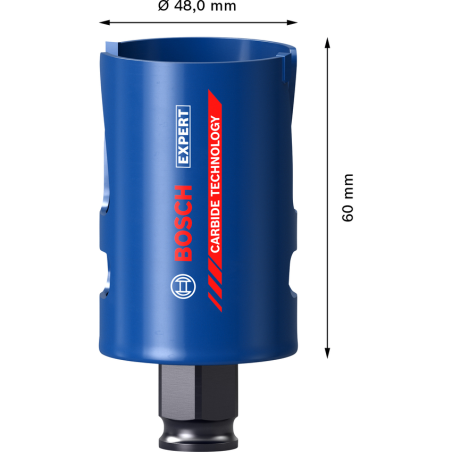 2608900462 BOSCH EXPERT Carota Construction Material 48 x 60 mm