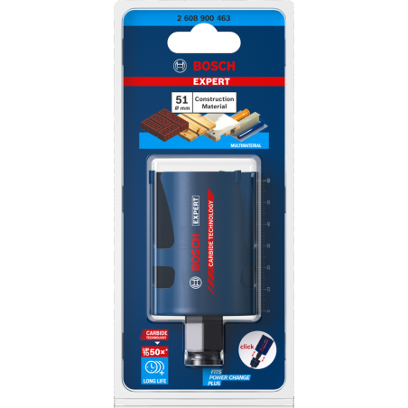 2608900463 BOSCH EXPERT Carota Construction Material 51 x 60 mm