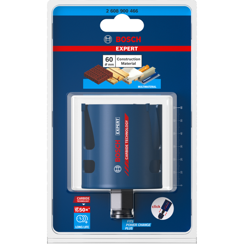 BOSCH EXPERT Carota Construction Material 60 x 60 mm