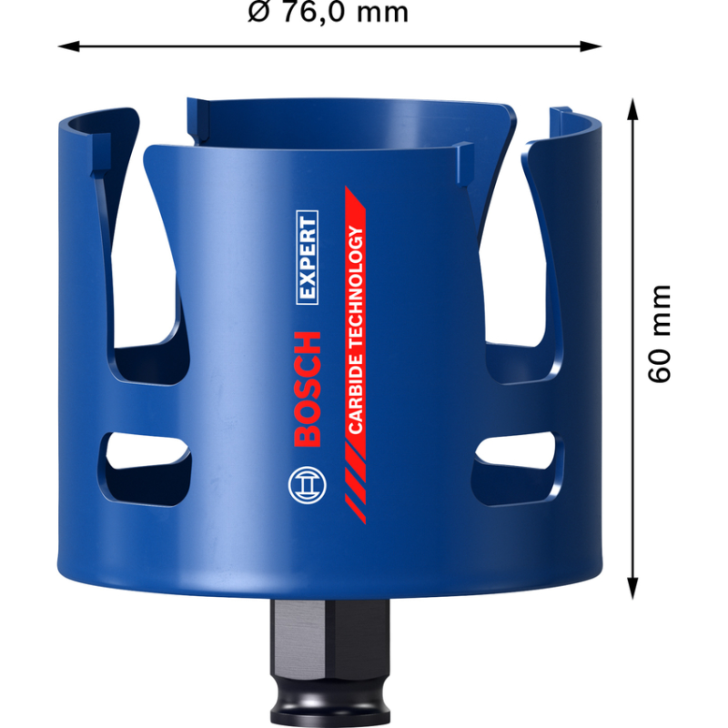 2608900473 BOSCH EXPERT Carota Construction Material 76 x 60 mm