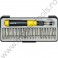 64370 VOREL Set surubelnita si biti, 21 piese
